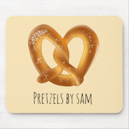Alfombrilla De Ratón Pretzel suave con sal