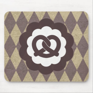 Alfombrilla De Ratón pretzel vintage