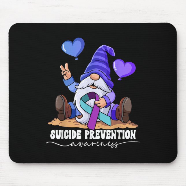 Alfombrilla De Ratón Prevención del suicidio  (Frente)