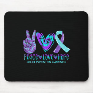 Alfombrilla De Ratón Prevención del suicidio Conciencia Paz Amor Espera