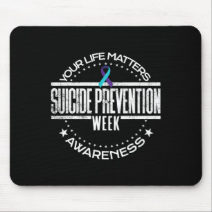 Alfombrilla De Ratón Prevención del suicidio: problemas de vida del sui
