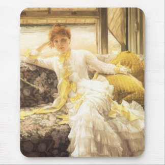 Alfombrilla De Ratón Primavera (a la orilla del mar) de James Tissot, R