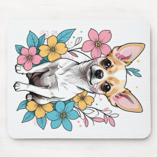 Alfombrilla De Ratón Primavera Chihuahua