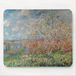 Alfombrilla De Ratón Primavera de Claude Monet el  