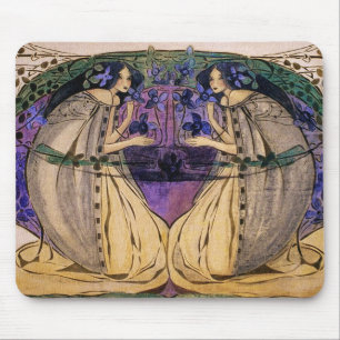 Alfombrilla De Ratón Primavera de Frances Macdonald