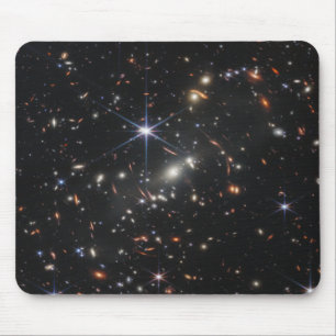 Alfombrilla De Ratón Primer campo profundo del universo de James webb