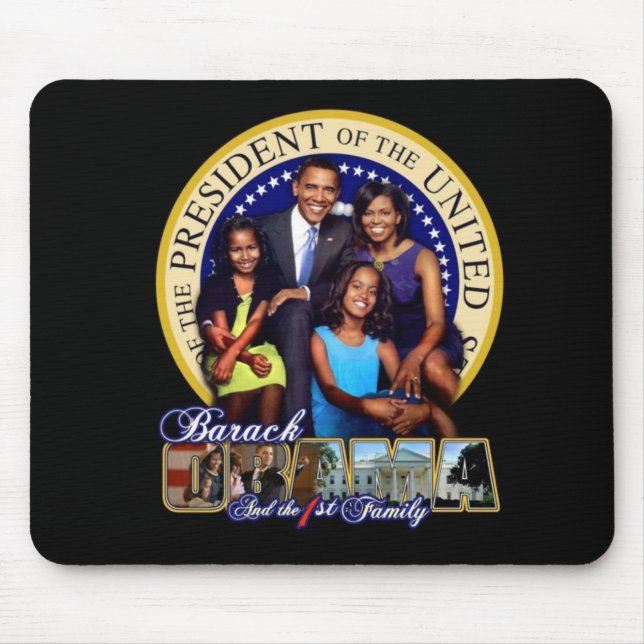 Alfombrilla De Ratón Primer cojín de ratón de la familia (Frente)