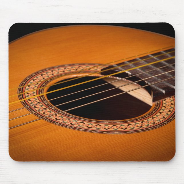 Alfombrilla De Ratón Primer de la guitarra acústica (Frente)