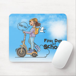Alfombrilla De Ratón Primer día de clases  