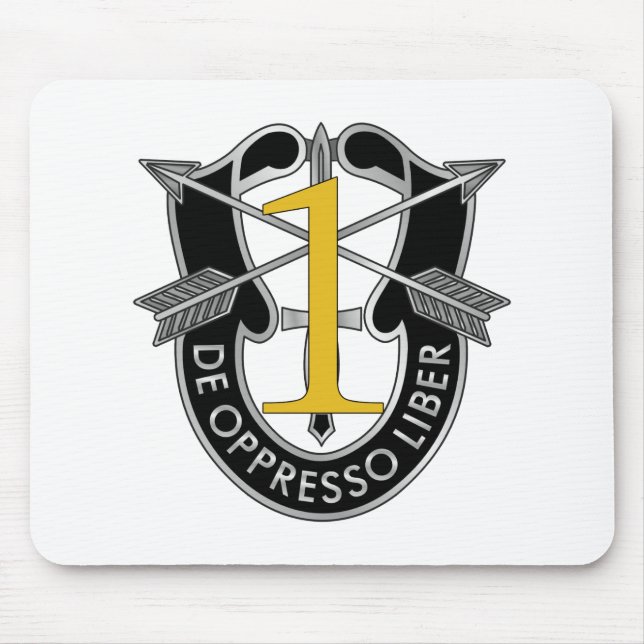 Alfombrilla De Ratón Primer Escudo del Grupo de Fuerzas Especiales (Frente)