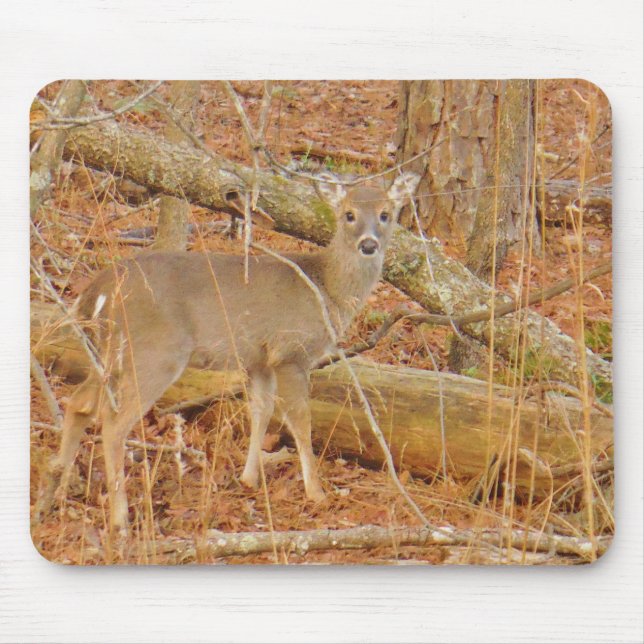 Alfombrilla De Ratón Primer invierno de Baby Deer (Frente)