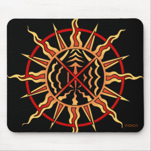 Alfombrilla De Ratón Primer Naciones Mousepad Regalos Arte Nativo Mouse