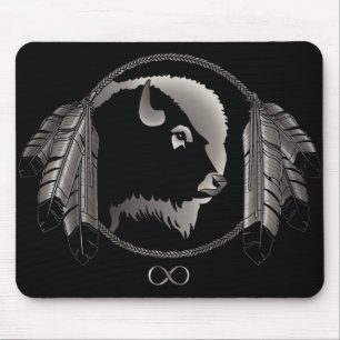 Alfombrilla De Ratón Primera Nación Regalos de Vida Silvestre Mousepad