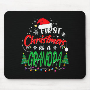 Alfombrilla De Ratón Primera Navidad como abuelo Nuevo abuelo 1C