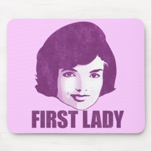 Alfombrilla De Ratón Primera señora Jackie O Mousepad