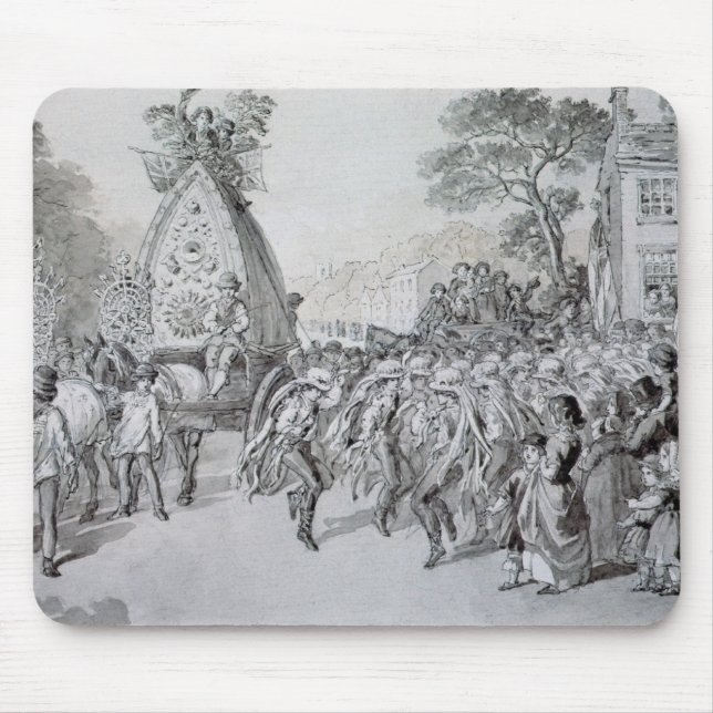 Alfombrilla De Ratón Primero de mayo en Bowdon, Cheshire (Frente)