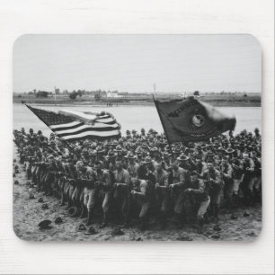 Alfombrilla De Ratón Primero en combatir al Cuerpo de Marines de Estado