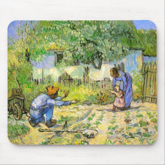 Alfombrilla De Ratón Primeros pasos (después de Millet) Van Gogh Bella
