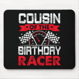 Alfombrilla De Ratón Primo Del Auto De Carreras Cumpleaños Primo Cumple