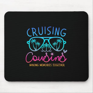 Alfombrilla De Ratón Primos de crucero haciendo recuerdos juntos Crucer