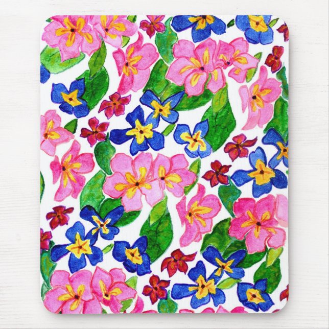Alfombrilla De Ratón Primroses Mousepad (Frente)