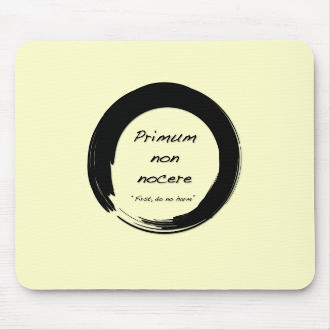 Alfombrilla De Ratón Primum Non Nocere (Frente)