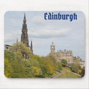 Alfombrilla De Ratón Princes Street Gardens, Edinburgh, Scotland