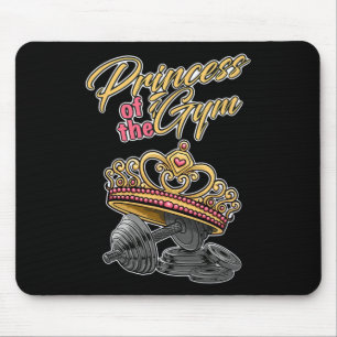 Alfombrilla De Ratón Princesa De Gym Bodybuilding Strength Sports G