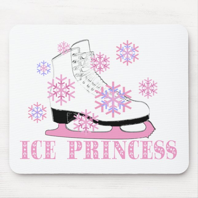 Alfombrilla De Ratón Princesa del Hielo Patinaje (Frente)