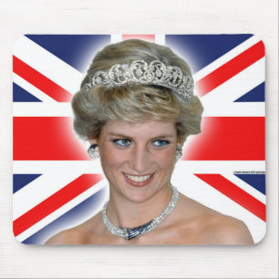 Alfombrilla De Ratón Princesa Diana Union Jack de HRH