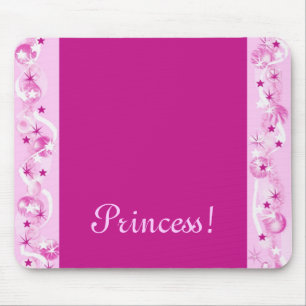 Alfombrilla De Ratón ¡Princesa! Fantasía rosada de Mousepad