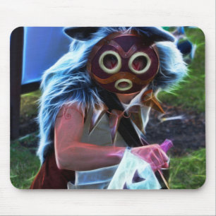 Alfombrilla De Ratón Princesa Mononoke (estudio Ghibli)