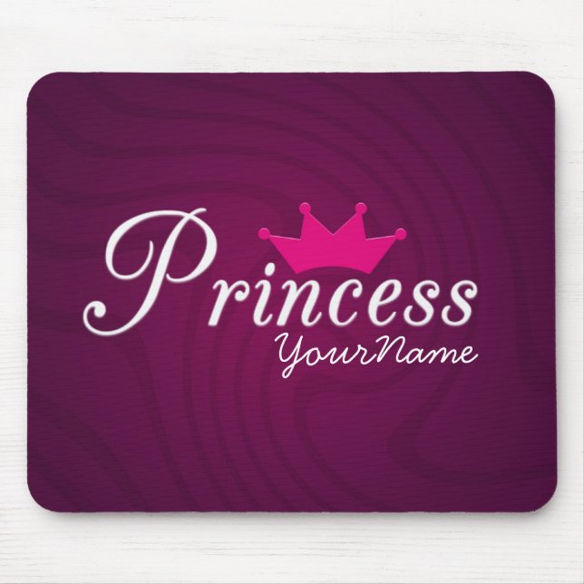Alfombrilla De Ratón Princesa Mousepad (Frente)