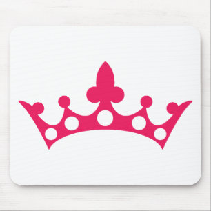 Alfombrilla De Ratón Princesa Rosa Tiara