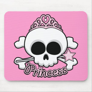 Alfombrilla De Ratón Princess Skull