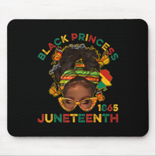 Alfombrilla De Ratón Príncipes Negros Juneteenth 1865 Mes de la Histori