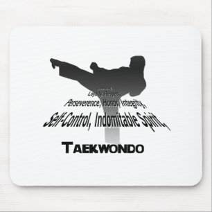 Alfombrilla De Ratón Principios del cojín de ratón del Taekwondo