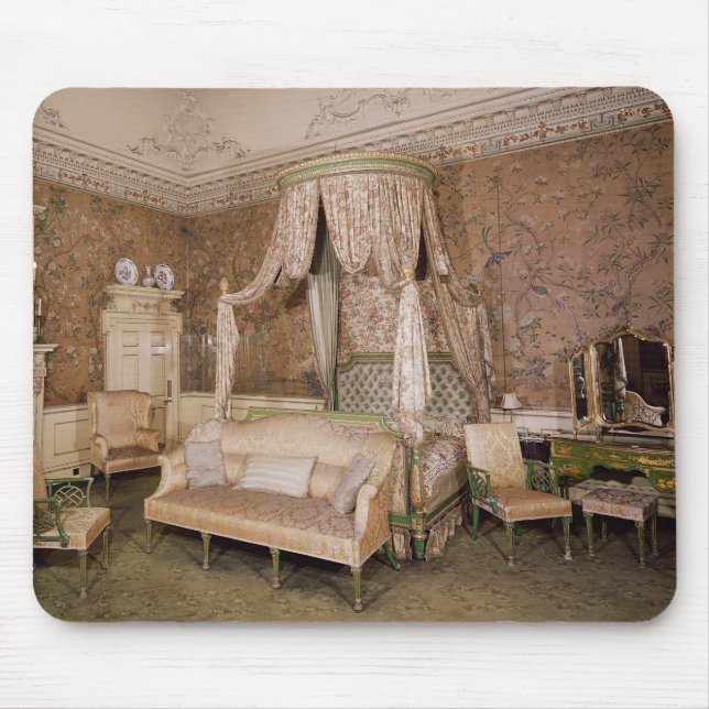 Alfombrilla De Ratón Priorato de Nostell, el dormitorio del estado, (Frente)