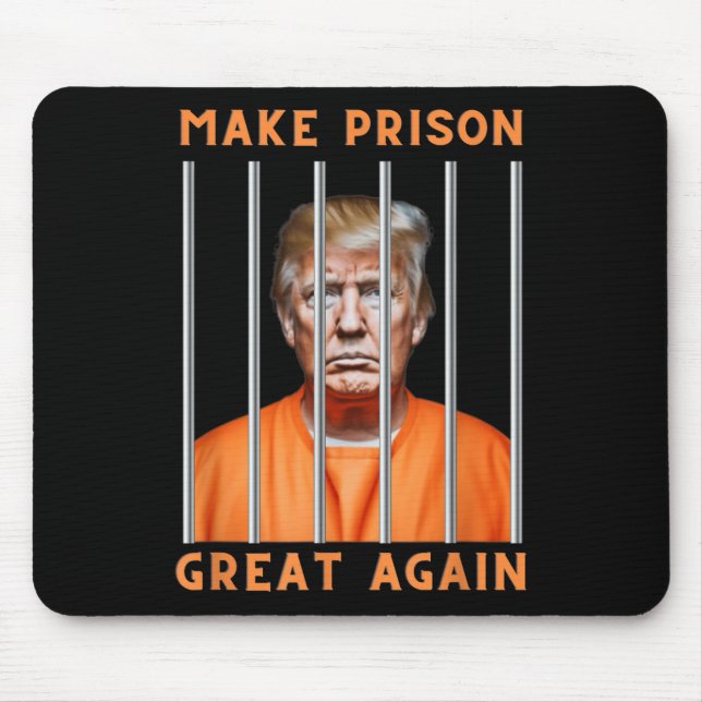 Alfombrilla De Ratón Prisión De Trump 2024 (Frente)