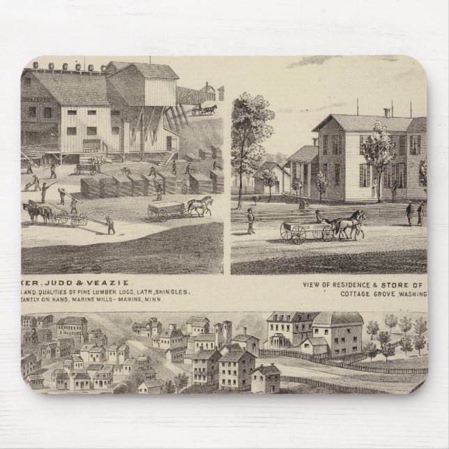 Alfombrilla De Ratón Prisión Estatal de Minnesota (Frente)