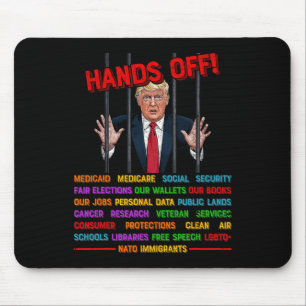 Alfombrilla De Ratón Prisión meme de Trump - Activistas de protesta