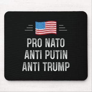 Alfombrilla De Ratón Pro OTAN - Anti Putin - Anti Trump - estilo retro