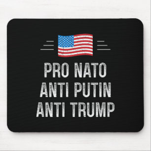 Alfombrilla De Ratón Pro OTAN - Anti Putin - Anti Trump - Estilo Retro