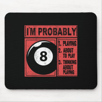 Alfombrilla De Ratón Probablemente Estoy Jugando Pensando En El Grupo D