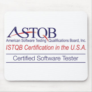 Alfombrilla De Ratón Probador certificado ASTQB Mousepad del software