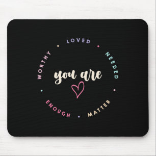 Alfombrilla De Ratón Problema digno de ser amado, necesita suficiente s
