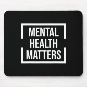 Alfombrilla De Ratón Problemas de salud mental Sensibilización nacional
