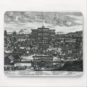Alfombrilla De Ratón Procesión de Macao, un ilustracion