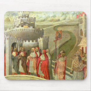 Alfombrilla De Ratón Procesión de St Gregory al St. Ángel de Castel