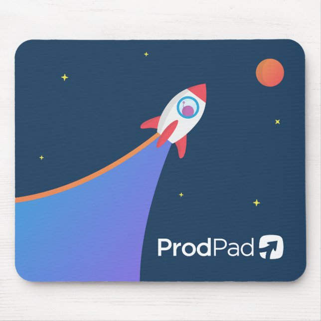 Alfombrilla De Ratón ProdPad 'De aquí a Marte' Mouse Mat (Frente)